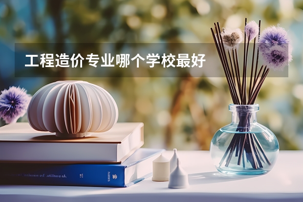 工程造价专业哪个学校最好