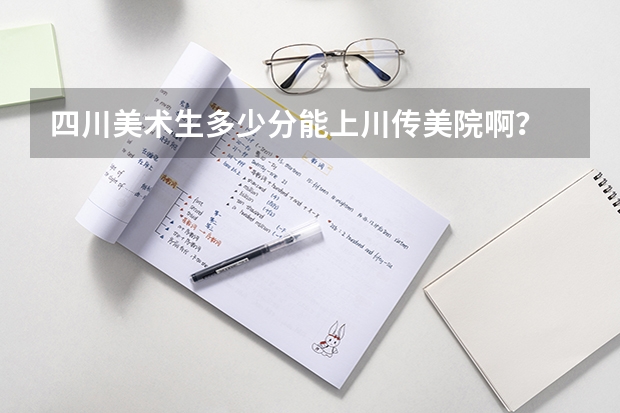 四川美术生多少分能上川传美院啊？