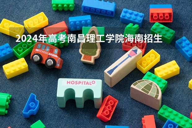 2024年高考南昌理工学院海南招生计划 招生人数