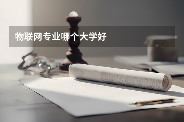 物联网专业哪个大学好