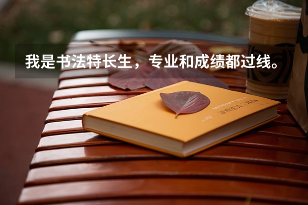 我是书法特长生，专业和成绩都过线。但排名进不了。又没有书法的大专。我该怎么办呢？