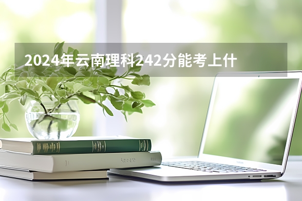 2024年云南理科242分能考上什么大学？