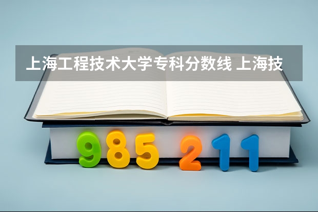 上海工程技术大学专科分数线 上海技术工程大学分数线