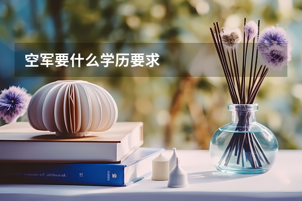 空军要什么学历要求
