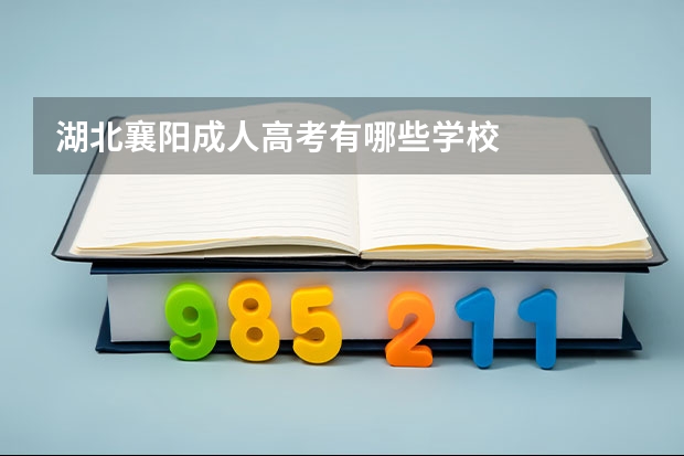 湖北襄阳成人高考有哪些学校