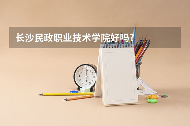 长沙民政职业技术学院好吗?