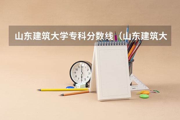 山东建筑大学专科分数线（山东建筑大学美术生录取分数线）