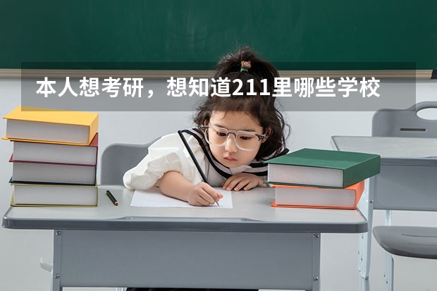 本人想考研，想知道211里哪些学校金融专业比较好