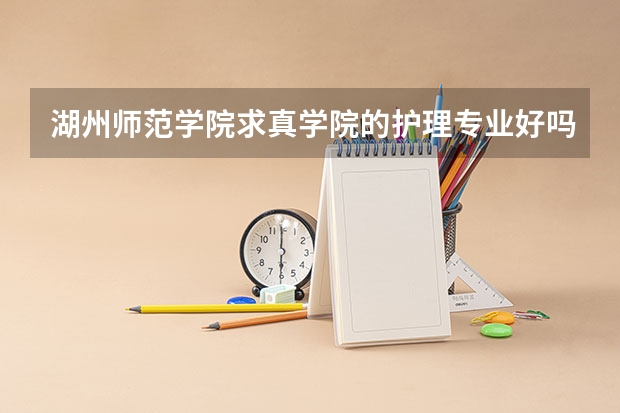 湖州师范学院求真学院的护理专业好吗？