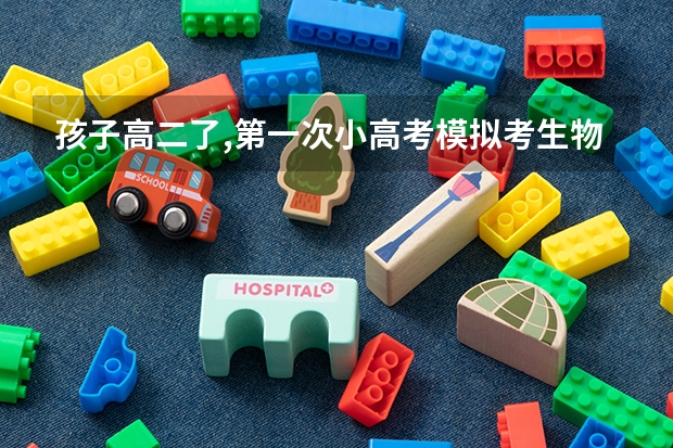 孩子高二了,第一次小高考模拟考生物,化学都只考了38分怎么补救