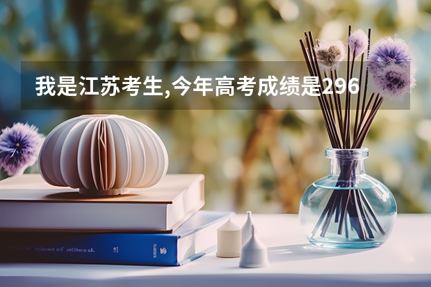 我是江苏考生,今年高考成绩是296,我想上本三院校,有那些不错的学校呢?