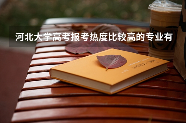 河北大学高考报考热度比较高的专业有哪些？