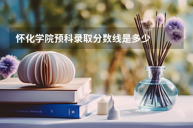 怀化学院预科录取分数线是多少