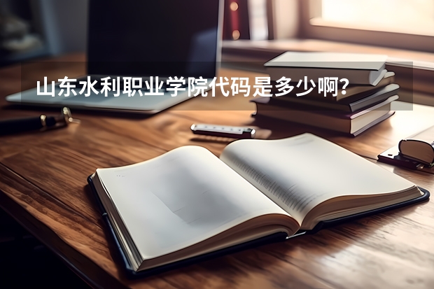 山东水利职业学院代码是多少啊？