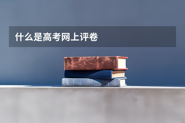 什么是高考网上评卷