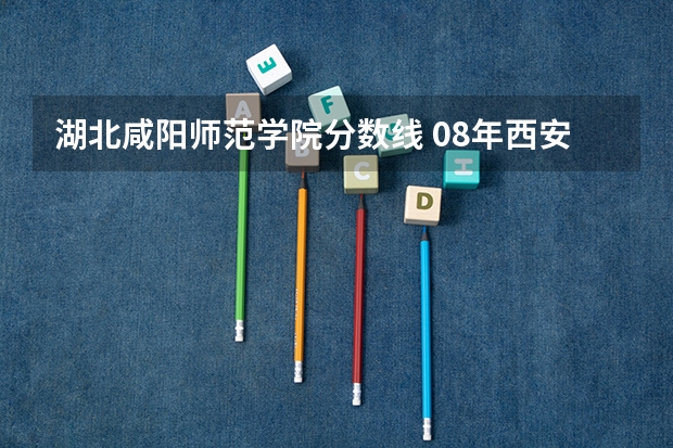 湖北咸阳师范学院分数线 08年西安文理，咸阳师范，渭南师院物理学专升本录取分数线