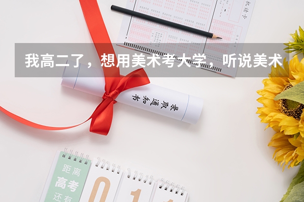 我高二了，想用美术考大学，听说美术要花费很多钱，到底是多少？