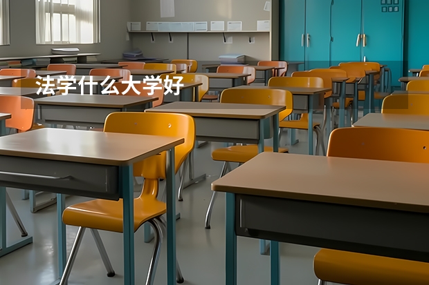 法学什么大学好
