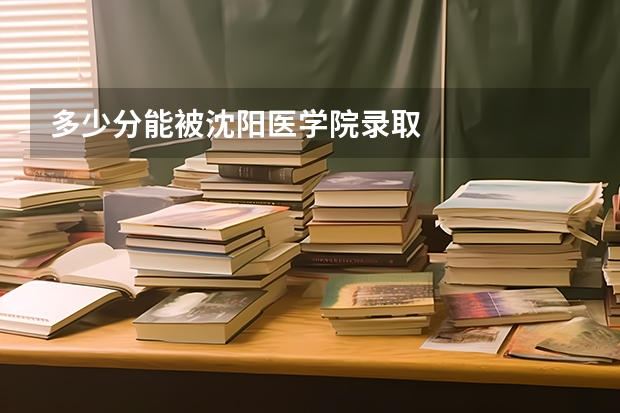 多少分能被沈阳医学院录取