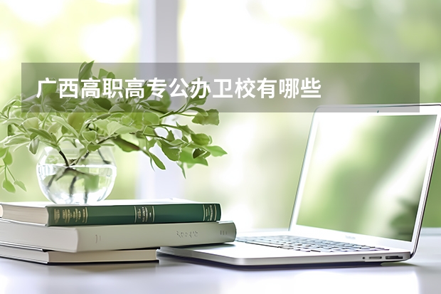 广西高职高专公办卫校有哪些