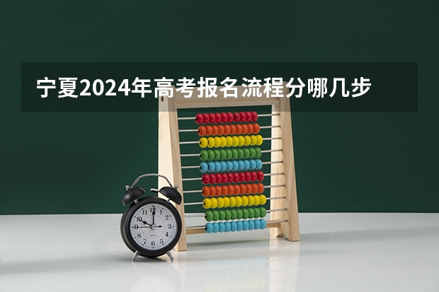 宁夏2024年高考报名流程分哪几步 宁夏高考报名条件