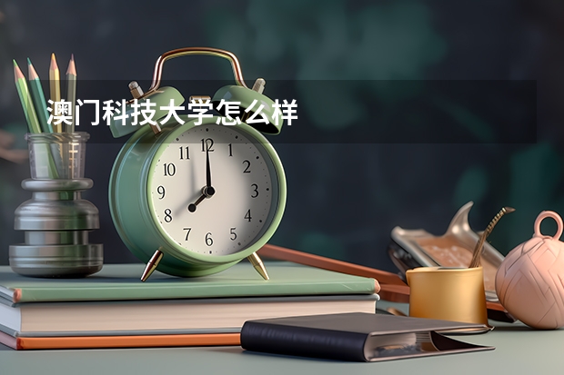 澳门科技大学怎么样