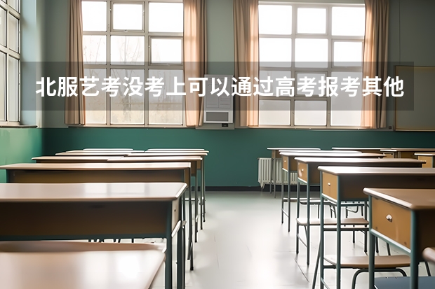 北服艺考没考上可以通过高考报考其他学校吗?