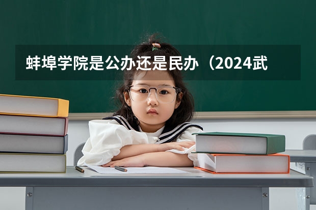 蚌埠学院是公办还是民办（2024武汉工程大学邮电与信息工程学院各专业录取分数线）