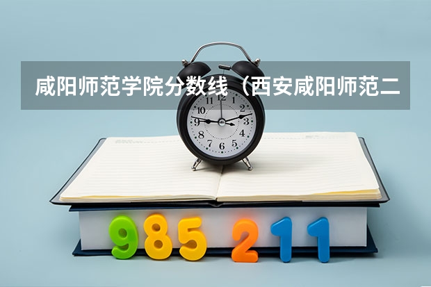 咸阳师范学院分数线（西安咸阳师范二本分数线）