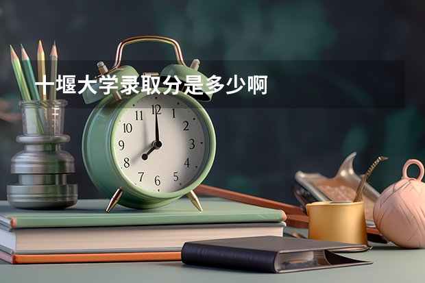 十堰大学录取分是多少啊