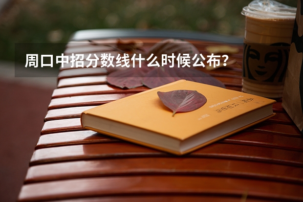 周口中招分数线什么时候公布？