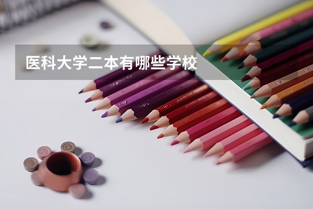 医科大学二本有哪些学校